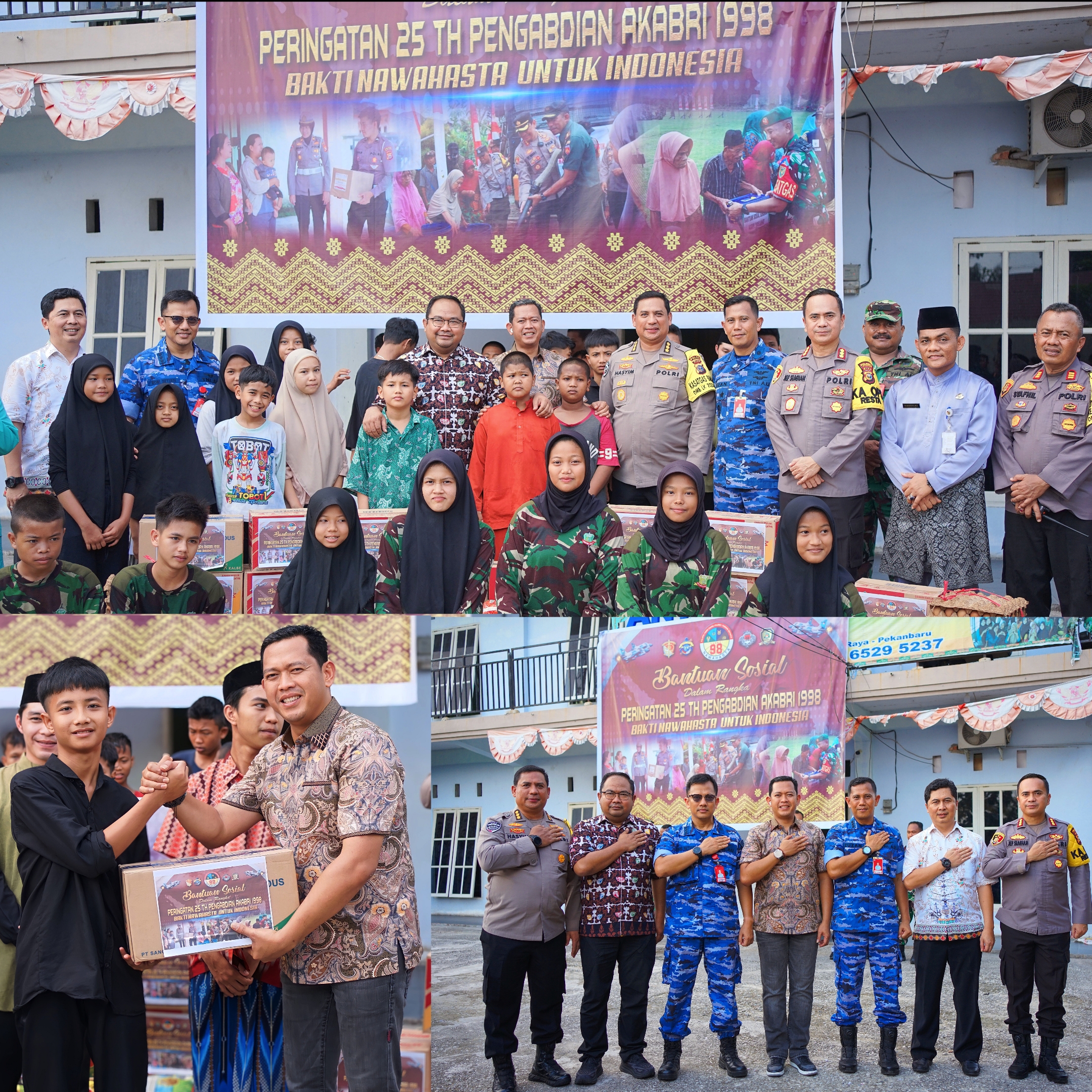 Bantuan Sosial kepada masyarakat dari leting AKABRI 1998