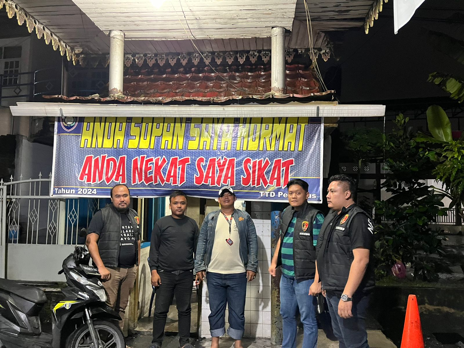 ANTISIPASI C3 PERSONEL DITRESKRIMUM POLDA RIAU SAMBANGI TEMPAT RAWAN GANGGUAN KAMTIBMAS